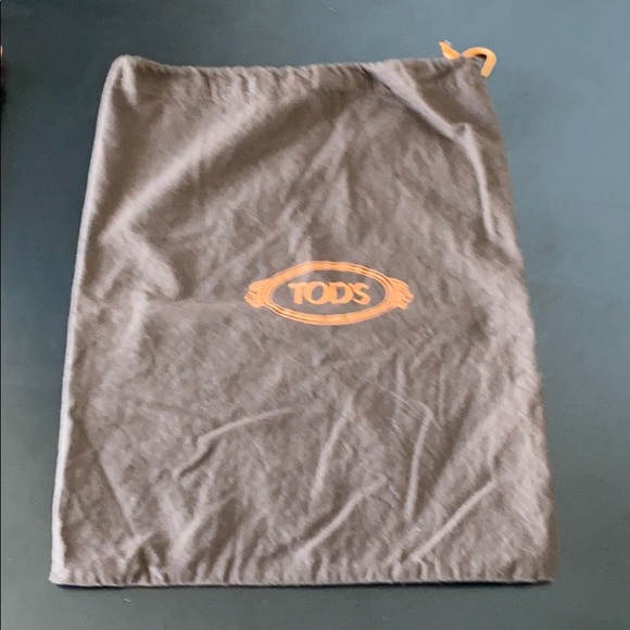Tod’s Shoe Cotton Brown Dust Bags Set (2) - Picture 2 of 5
